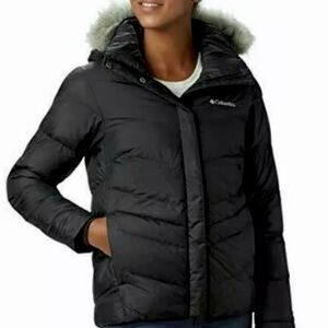 Columbia medium weight puffer jacket sz m